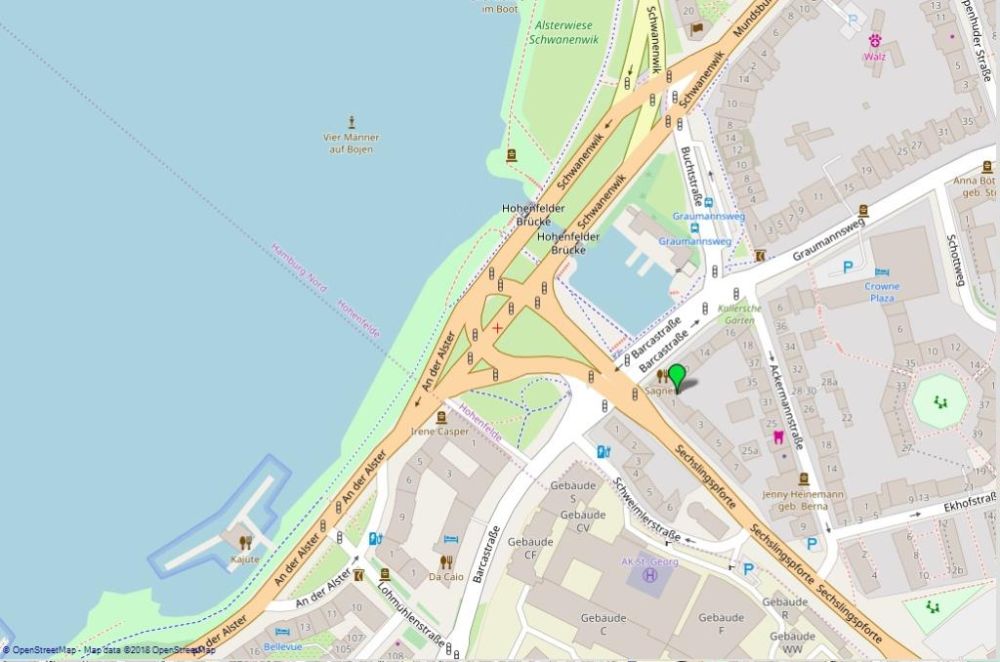 Umgebungskarte Detail